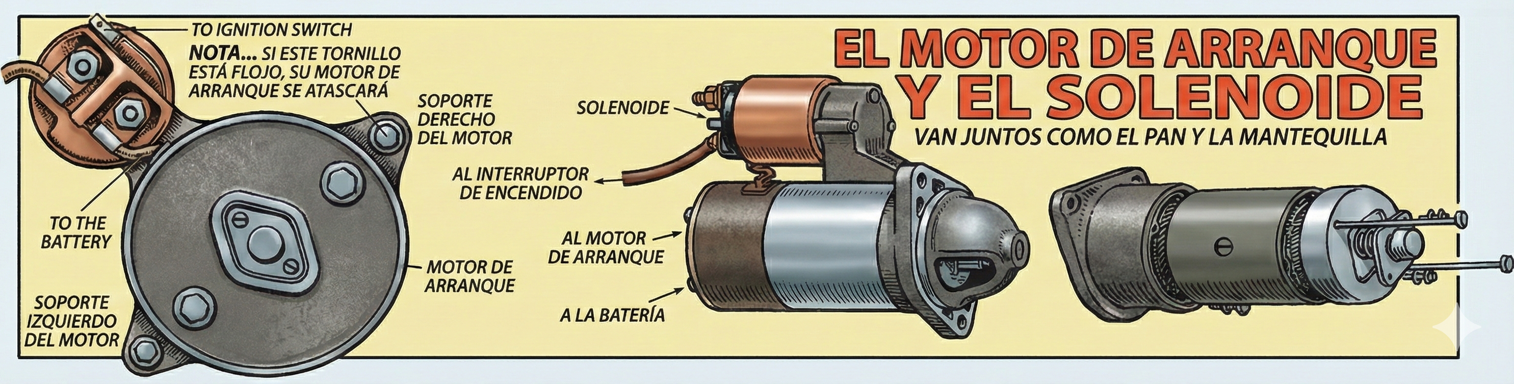 Motor de arranque de la Kombi VW